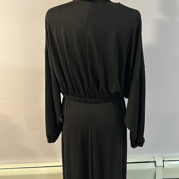 Zara stretch black dress size small perfect condition - Picture 3 of 4